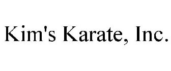 KIM'S KARATE, INC.