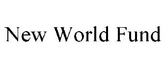 NEW WORLD FUND