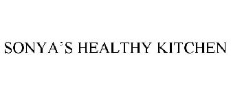 SONYA'S HEALTHY KITCHEN