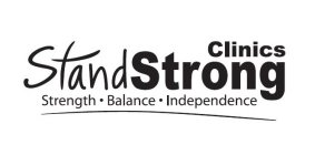 STANDSTRONG CLINICS STRENGTH · BALANCE · INDEPENDENCE