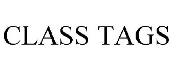CLASS TAGS