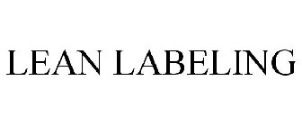 LEAN LABELING