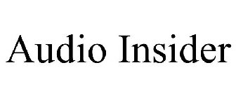 AUDIO INSIDER