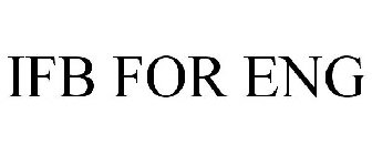 IFB FOR ENG