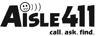 AISLE411 CALL. ASK. FIND.