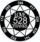 LOVE 528 THANKS 396 417 528 639 741 852 963 174 285