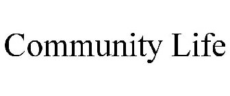 COMMUNITY LIFE
