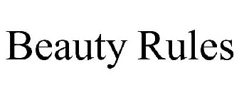 BEAUTY RULES