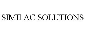 SIMILAC SOLUTIONS