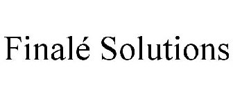 FINALÉ SOLUTIONS