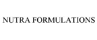 NUTRA FORMULATIONS