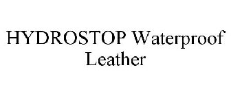 HYDROSTOP WATERPROOF LEATHER