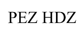 PEZ HDZ