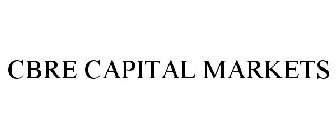 CBRE CAPITAL MARKETS