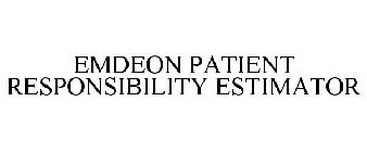 EMDEON PATIENT RESPONSIBILITY ESTIMATOR