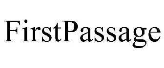 FIRSTPASSAGE