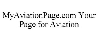 MYAVIATIONPAGE.COM YOUR PAGE FOR AVIATION