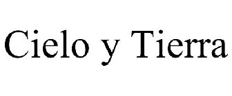 CIELO Y TIERRA