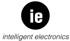 IE INTELLIGENT ELECTRONICS