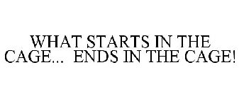 WHAT STARTS IN THE CAGE... ENDS IN THE CAGE!