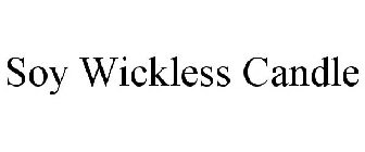 SOY WICKLESS CANDLE