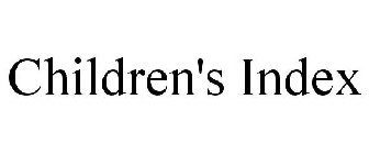 CHILDREN'S INDEX