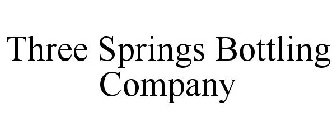 THREE SPRINGS BOTTLING COMPANY