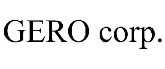 GERO CORP.