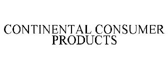 CONTINENTAL CONSUMER PRODUCTS