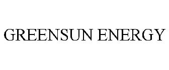 GREENSUN ENERGY