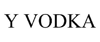 Y VODKA