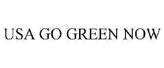 USA GO GREEN NOW