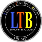 LIONS & TIGERS & BEERS LIONS TIGER BEERSSPORTS CLUB OH MY!