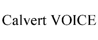 CALVERT VOICE