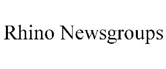 RHINO NEWSGROUPS