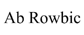 AB ROWBIC