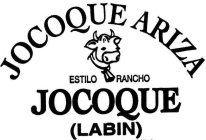 JOCOQUE ARIZA ESTILO RANCHO JOCOQUE (LABIN)