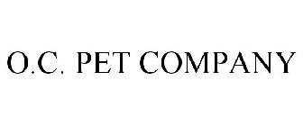 O.C. PET COMPANY