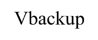 VBACKUP