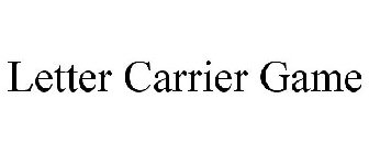 LETTER CARRIER GAME