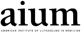 AIUM AMERICAN INSTITUTE OF ULTRASOUND IN MEDICINE