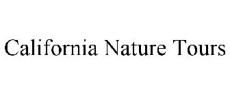 CALIFORNIA NATURE TOURS