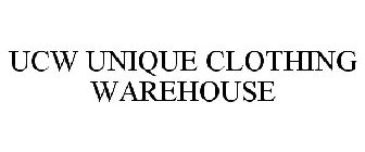 UCW UNIQUE CLOTHING WAREHOUSE