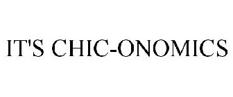 IT'S CHIC-ONOMICS