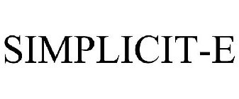 SIMPLICIT-E