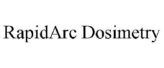 RAPIDARC DOSIMETRY