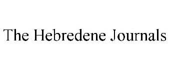 THE HEBREDENE JOURNALS