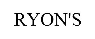 RYON'S