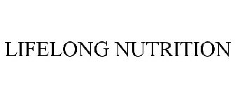 LIFELONG NUTRITION