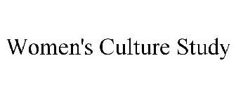 WOMEN'S CULTURE STUDY